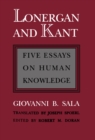 Image for Lonergan and Kant