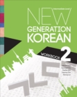 Image for New Generation Korean Workbook : Intermediate Level