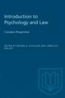 Image for Introduction to Psychology and Law : Canadian Perspectives