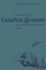 Image for A Checklist of Canadian Literature and Background Materials 1628-1960