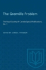 Image for The Grenville Problem : The Royal Society of Canada Special Publications, No. 1