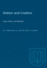 Image for Debtor Creditor Cases Notes Materiap