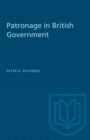 Image for Patronage in British Government