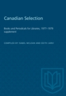 Image for Canadian Selection : Books and Periodicals for Libraries, 1977-1979 supplement