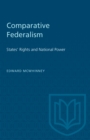 Image for Comparative Federalism States Rightsp