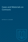 Image for Cases And Materials On Contracts