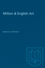 Image for Milton &amp; English Art