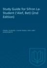 Image for Study Guide for Sifron La-Student (&#39;Alef, Bet) (2nd Edition)