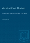 Image for Medicinal Plant Alkaloids: An Introduction for Pharmacy Students.