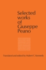 Image for Selected Works of Giuseppe Peano.