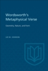 Image for Wordsworth&#39;s Metaphysical Verse: Geometry, Nature, and Form