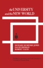 Image for University and the New World: York University Invitation Lecture Series