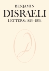 Image for Benjamin Disraeli Letters : 1815-1834, Volume I