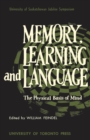 Image for Memory, Learning And Language : The Physical Basis