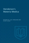 Image for Henderson&#39;s Materia Medica.