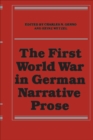 Image for First World War in German Narrative Prose