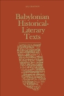 Image for Babylonian Historical-Literary Texts