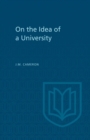 Image for On the Idea of a University