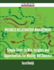 Image for Business Relationship Management - Simple Steps to Win, Insights and Opportunities for Maxing Out Success