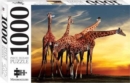 Image for Giraffes, Open-air Zoo France 1000 Piece Jigsaw