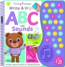 Image for First Steps: Write &amp; Wipe ABC with Sounds
