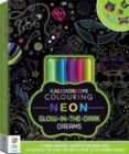 Image for Kaleidoscope Neon Kit Glow in the Dark Colouring Kit