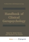 Image for Handbook of Clinical Geropsychology