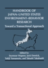 Image for Handbook of Japan-United States Environment-Behavior Research: Toward a Transactional Approach