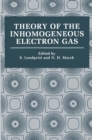 Image for Theory of the Inhomogeneous Electron Gas