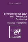 Image for Environmental Law and American Business : Dilemmas of Compliance