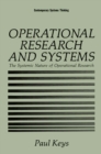 Image for Operational Research and Systems: The Systemic Nature of Operational Research