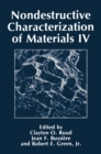 Image for Nondestructive Characterization of Materials IV