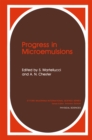 Image for Progress in Microemulsions