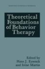 Image for Theoretical Foundations of Behavior Therapy