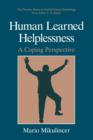 Image for Human Learned Helplessness : A Coping Perspective