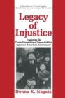 Image for Legacy of Injustice