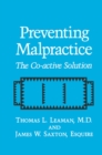 Image for Preventing Malpractice: The Co-active Solution