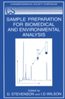 Image for Sample Preparation for Biomedical and Environmental Analysis