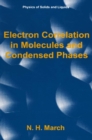 Image for Electron Correlation in Molecules and Condensed Phases
