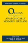 Image for Origins of Anatomically Modern Humans