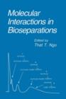 Image for Molecular Interactions in Bioseparations