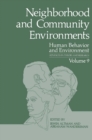 Image for Neighborhood and Community Environments : v.9