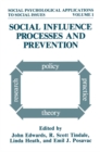 Image for Social Influence Processes and Prevention : v. 1