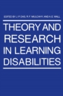 Image for Theory and Research in Learning Disabilities