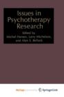 Image for Issues in Psychotherapy Research