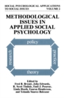 Image for Methodological Issues in Applied Social Psychology