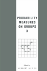 Image for Probability Measures on Groups X