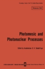 Image for Photomesic and Photonuclear Processes