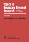 Image for Topics in Boundary Element Research: Volume 1: Basic Principles and Applications