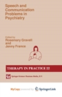 Image for Speech and Communication Problems in Psychiatry
